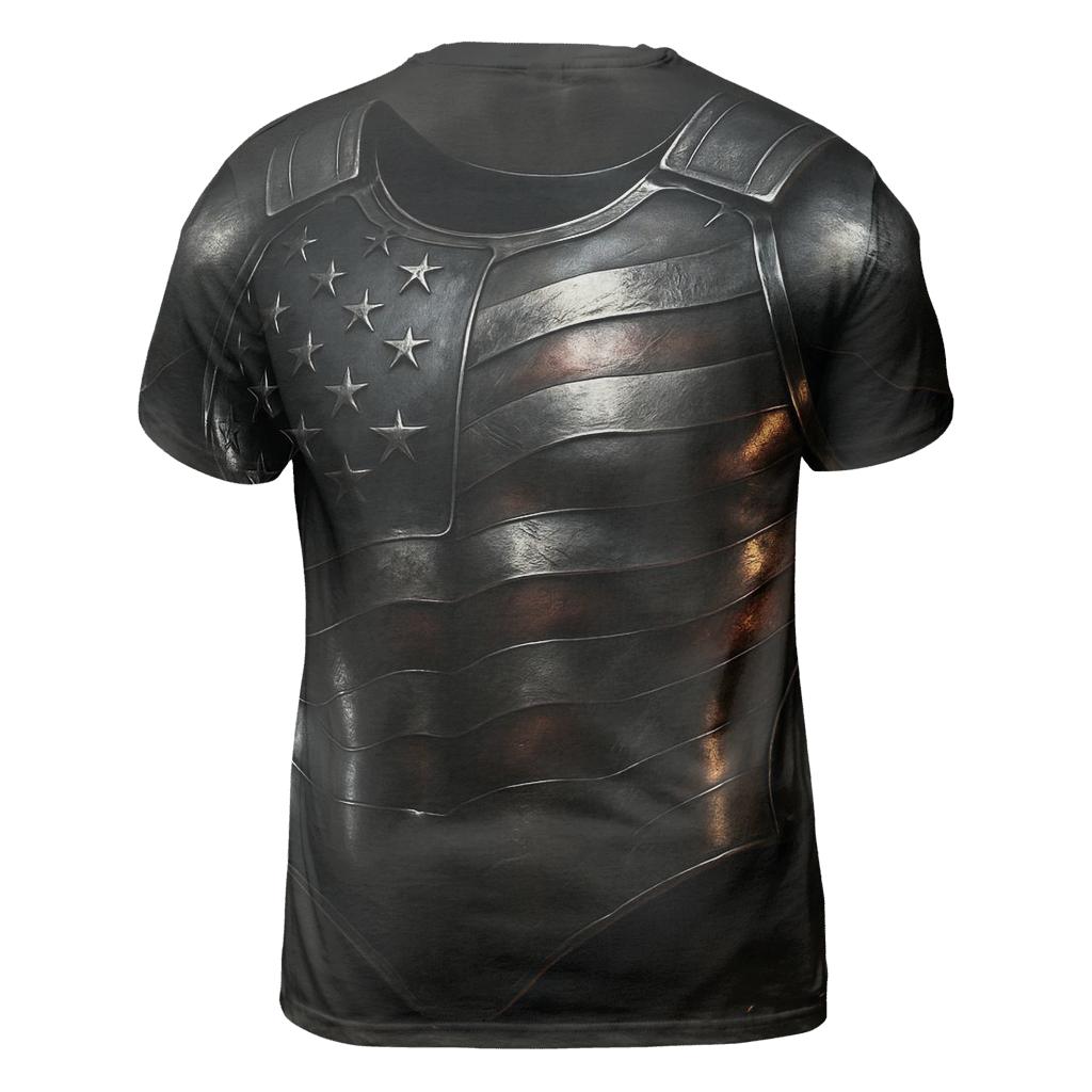 Steel Resolve statement graphic shirts
