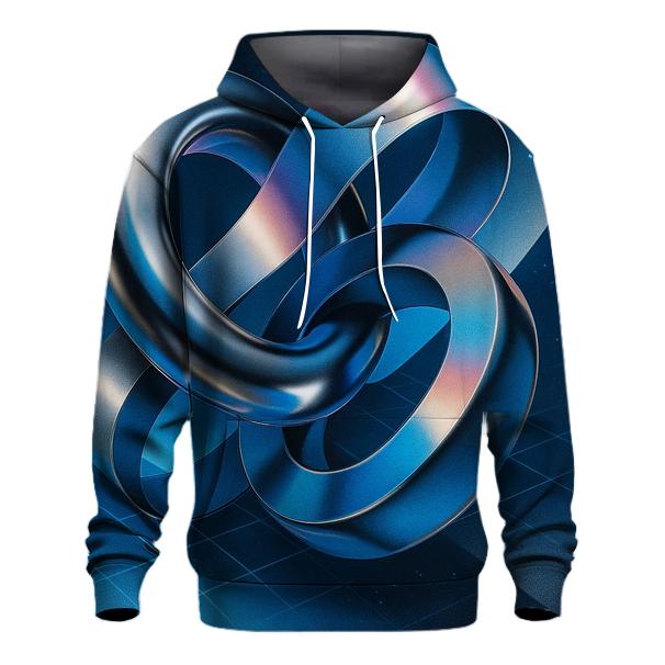 Chromatic Liquid Geometry pullover hoodies
