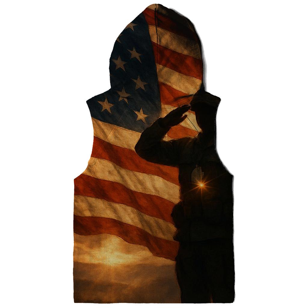 Dawn Sentinel Flag graphic hoodies