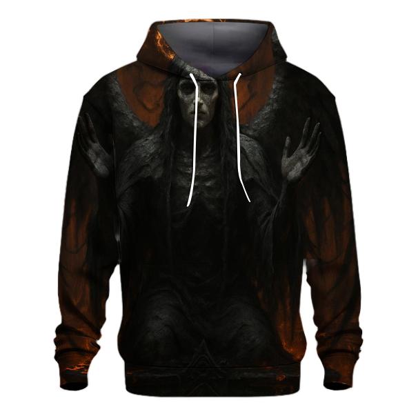 Fallen Angel In Cinder Wings designer hoodies