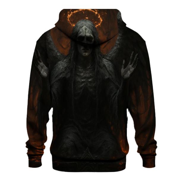 Fallen Angel In Cinder Wings designer hoodies