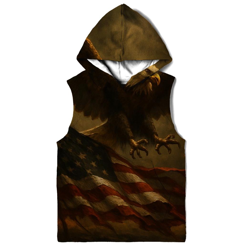 Eagle Overwatch Banner embroidered hoodies