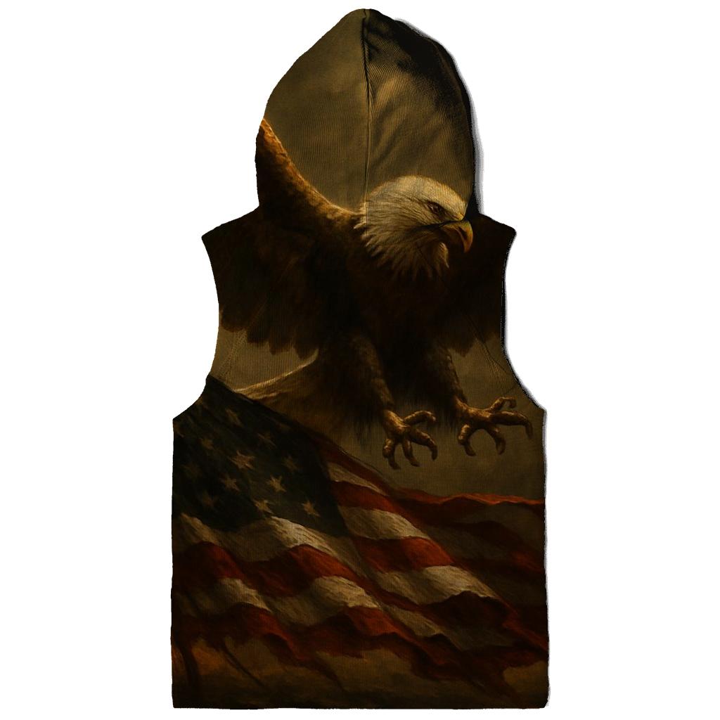 Eagle Overwatch Banner embroidered hoodies