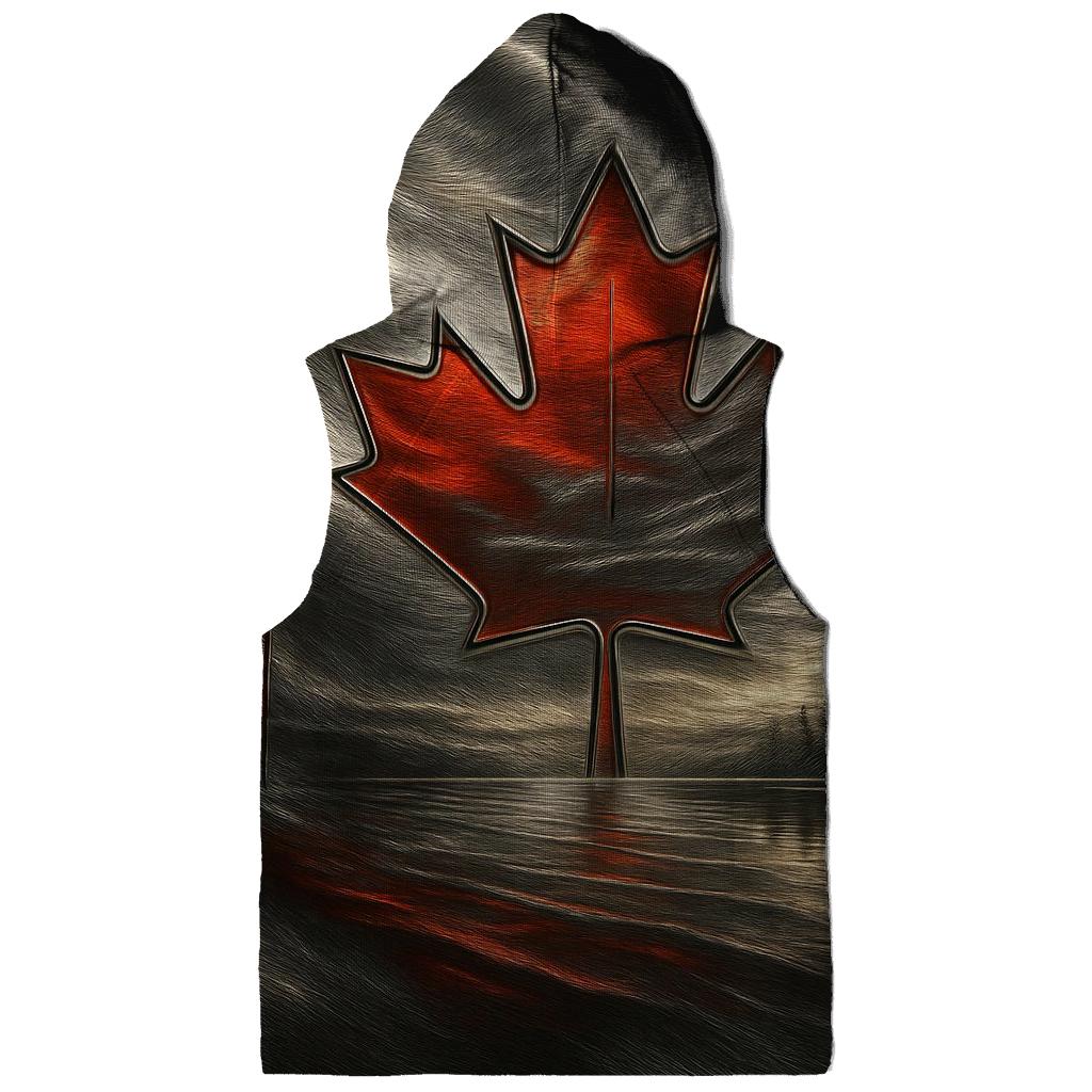 Canada Maple Weave zip-up hoodies