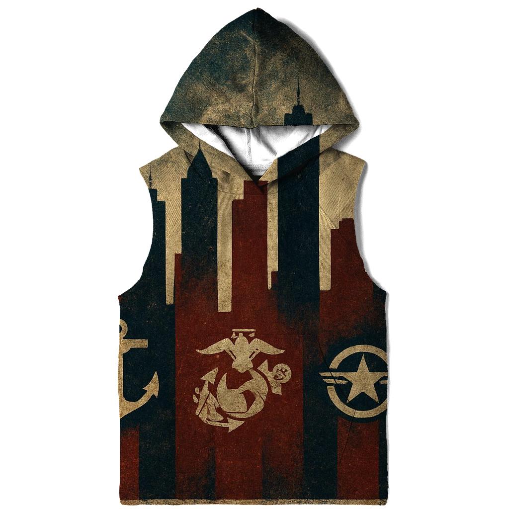 Valor Skyline Emblem lightweight hoodies