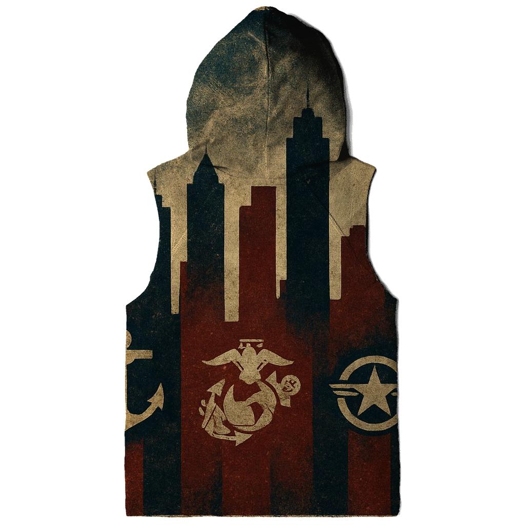 Valor Skyline Emblem lightweight hoodies