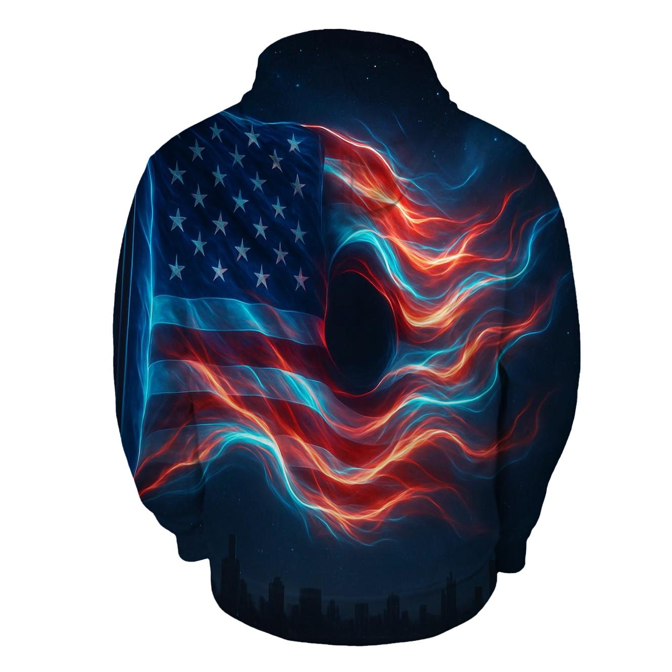 Solar Winds Banner premium hoodies
