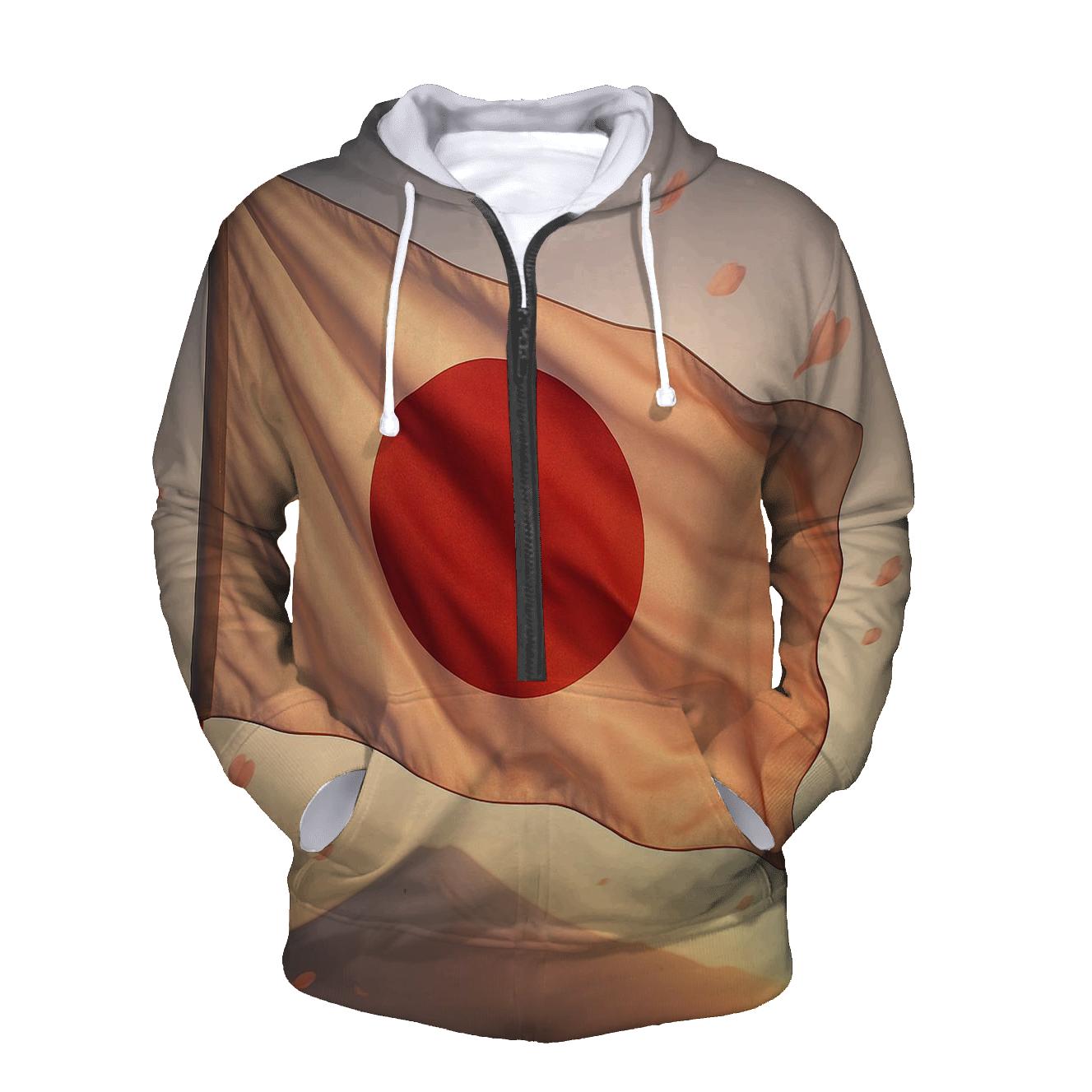 Japan Silk Dawn lightweight hoodies