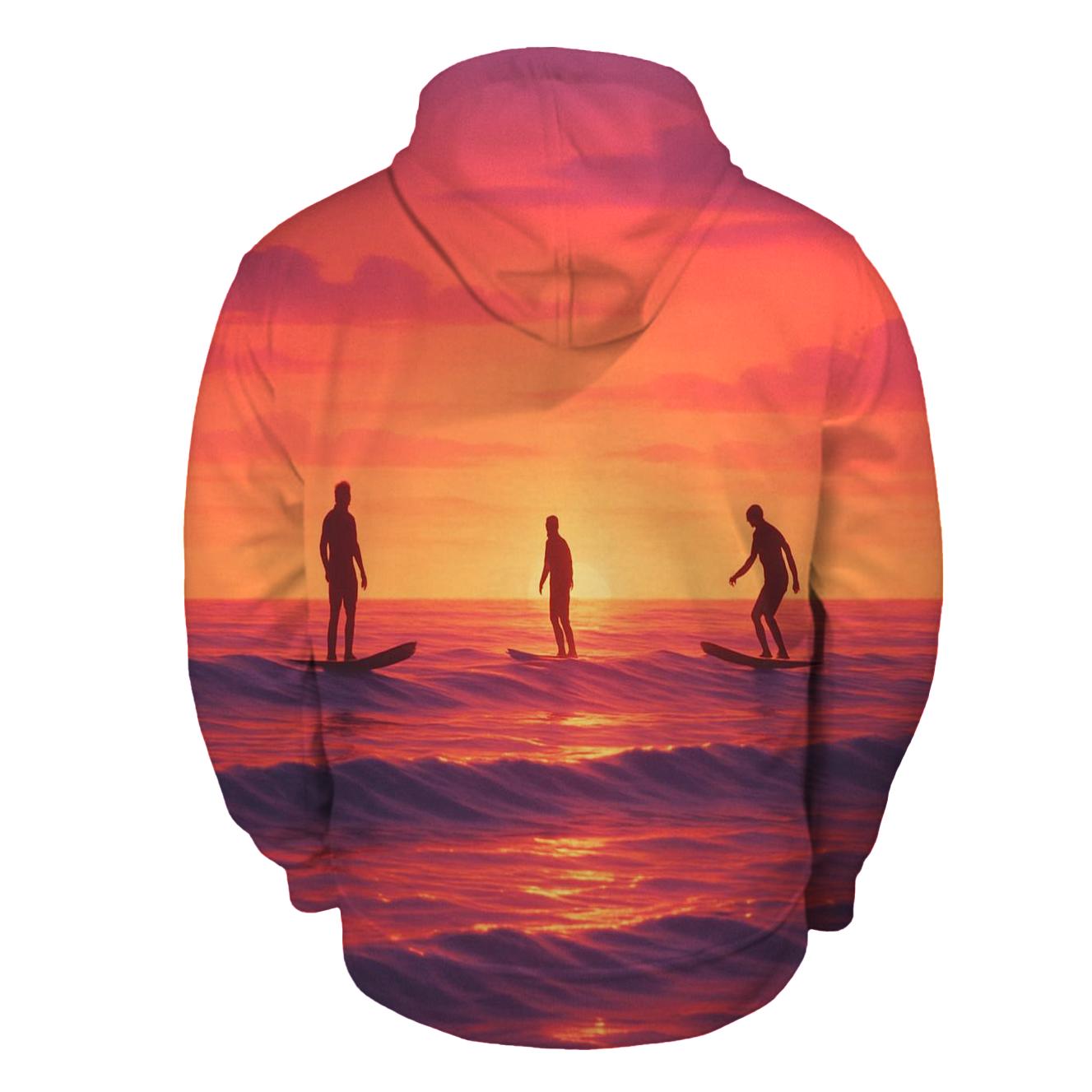 Coral Tides Horizon pullover hoodies