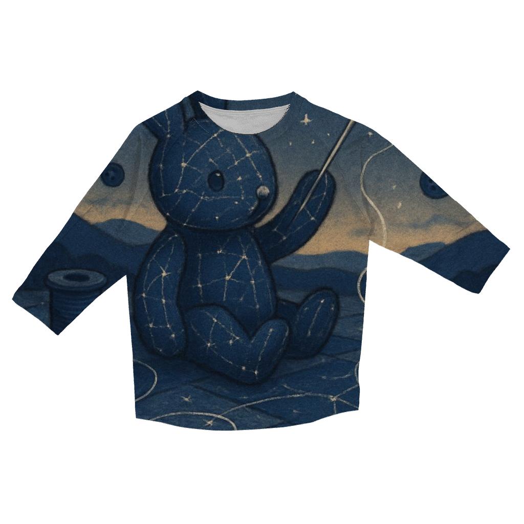Stitched Constellation Rabbit custom 3/4 sleeve shirts