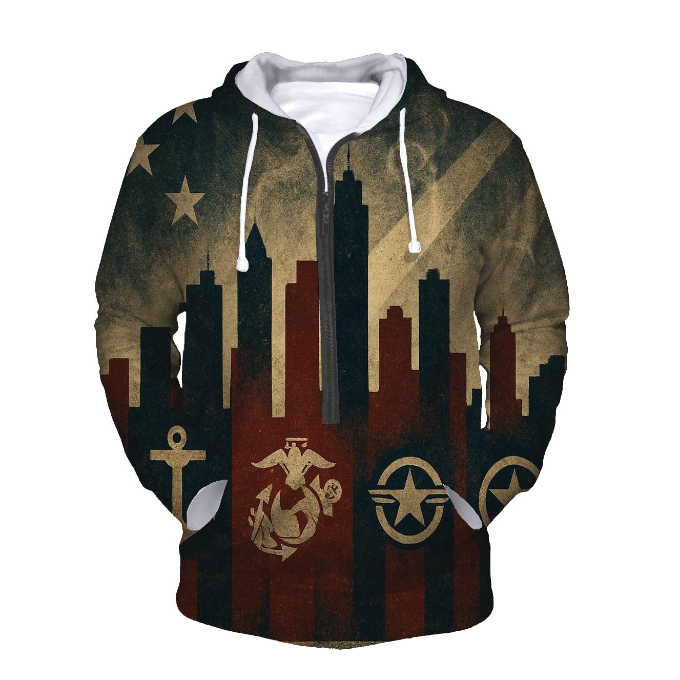 Valor Skyline Emblem custom hoodies