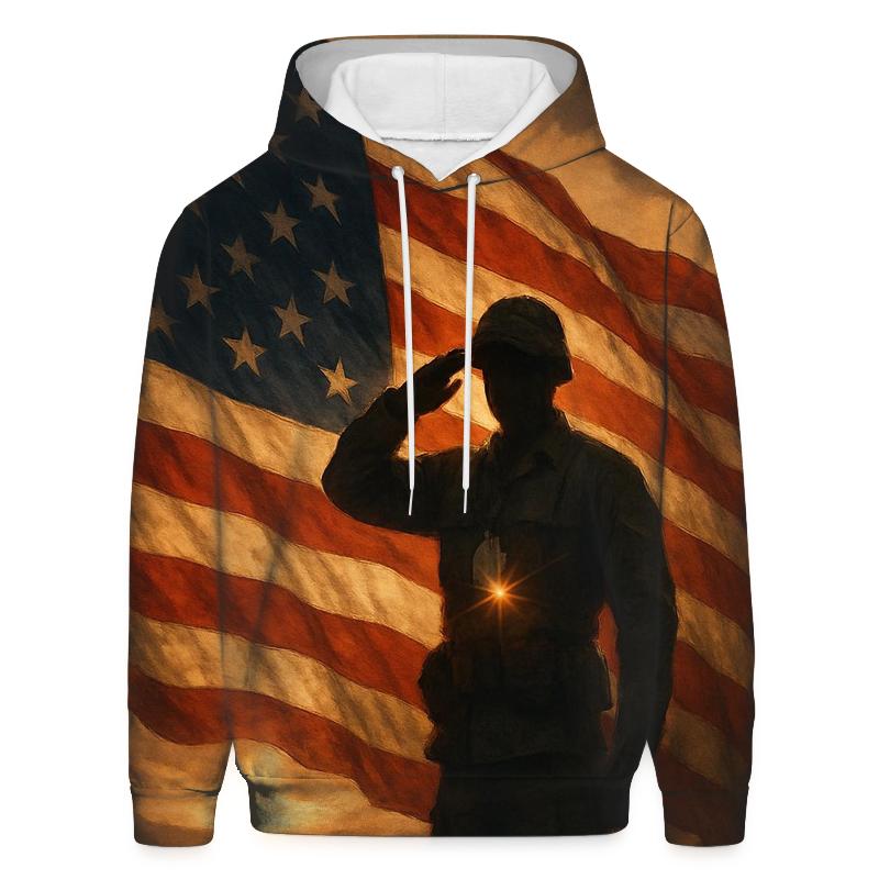 Dawn Sentinel Flag designer hoodies