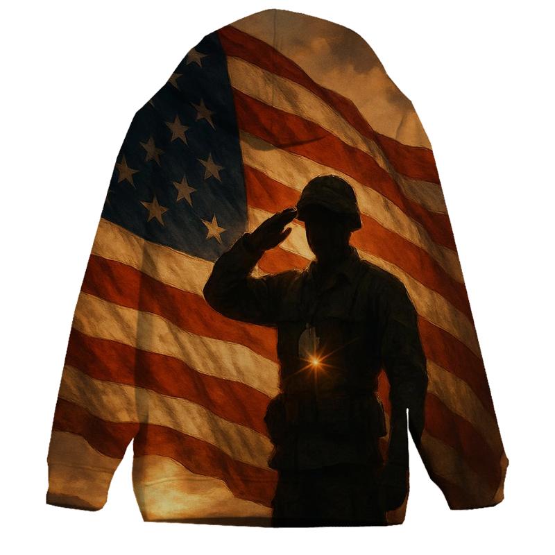 Dawn Sentinel Flag designer hoodies