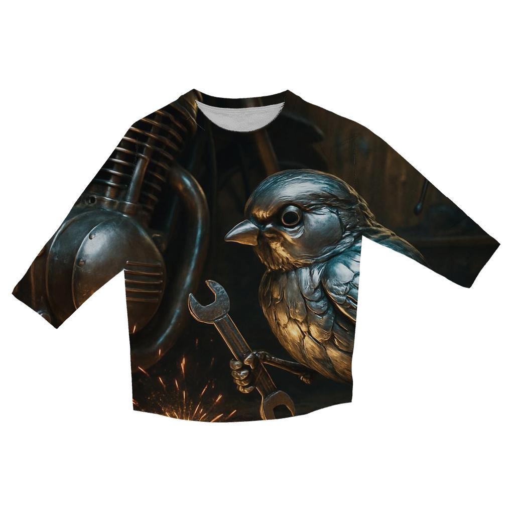 Chromed Sparrow Mechanic fashion 3/4 sleeve shirts