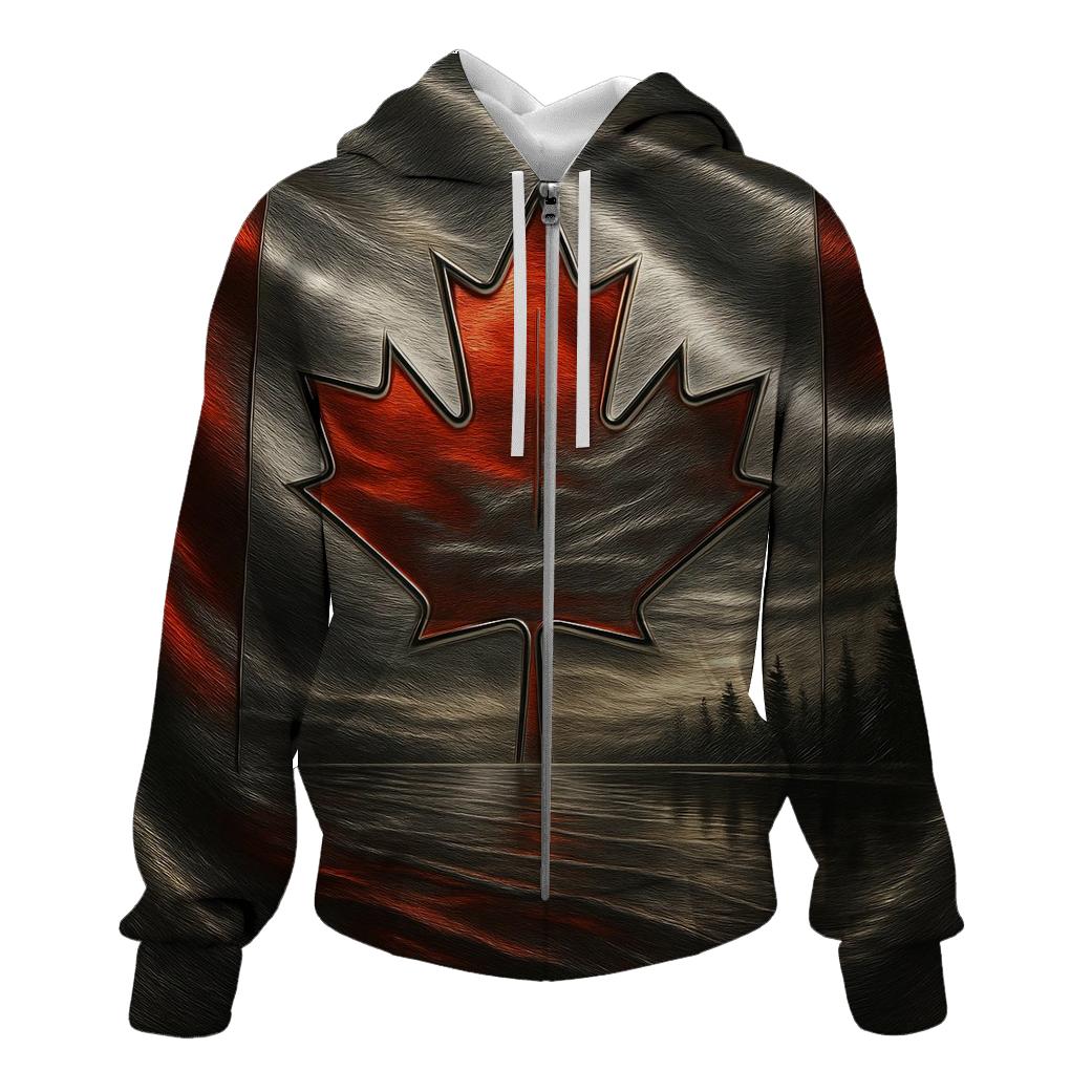 Canada Maple Weave pullover hoodies