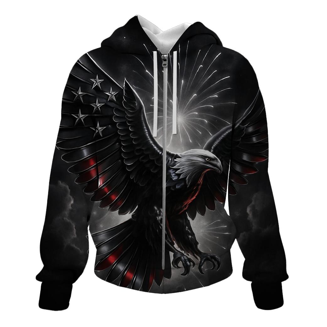 Eagle Starflare graphic hoodies