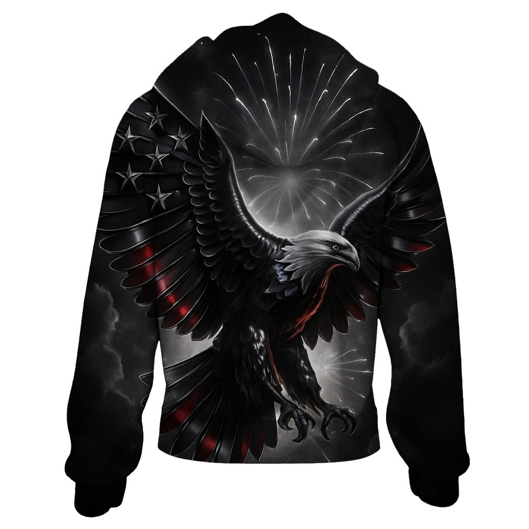 Eagle Starflare graphic hoodies