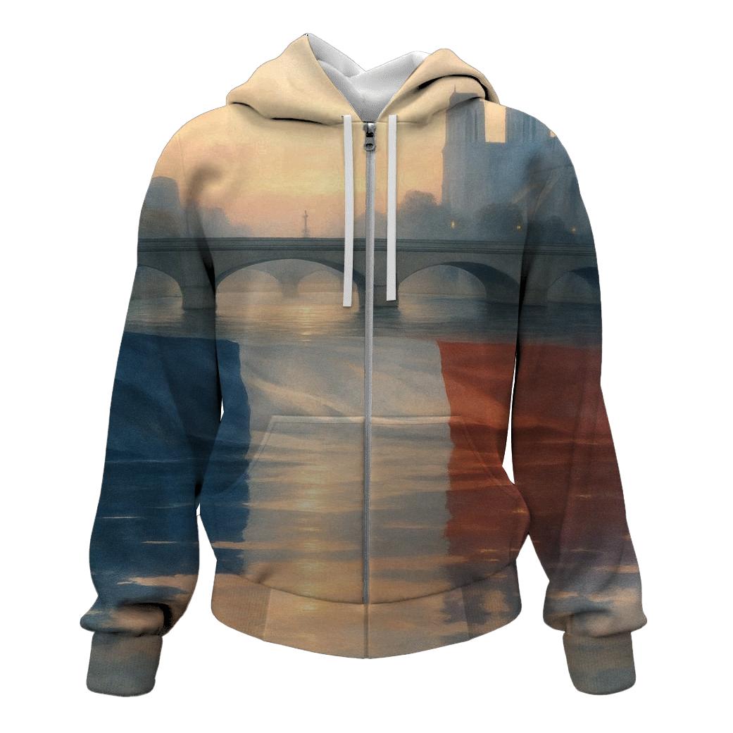 France Seine Reflection hoodie trends