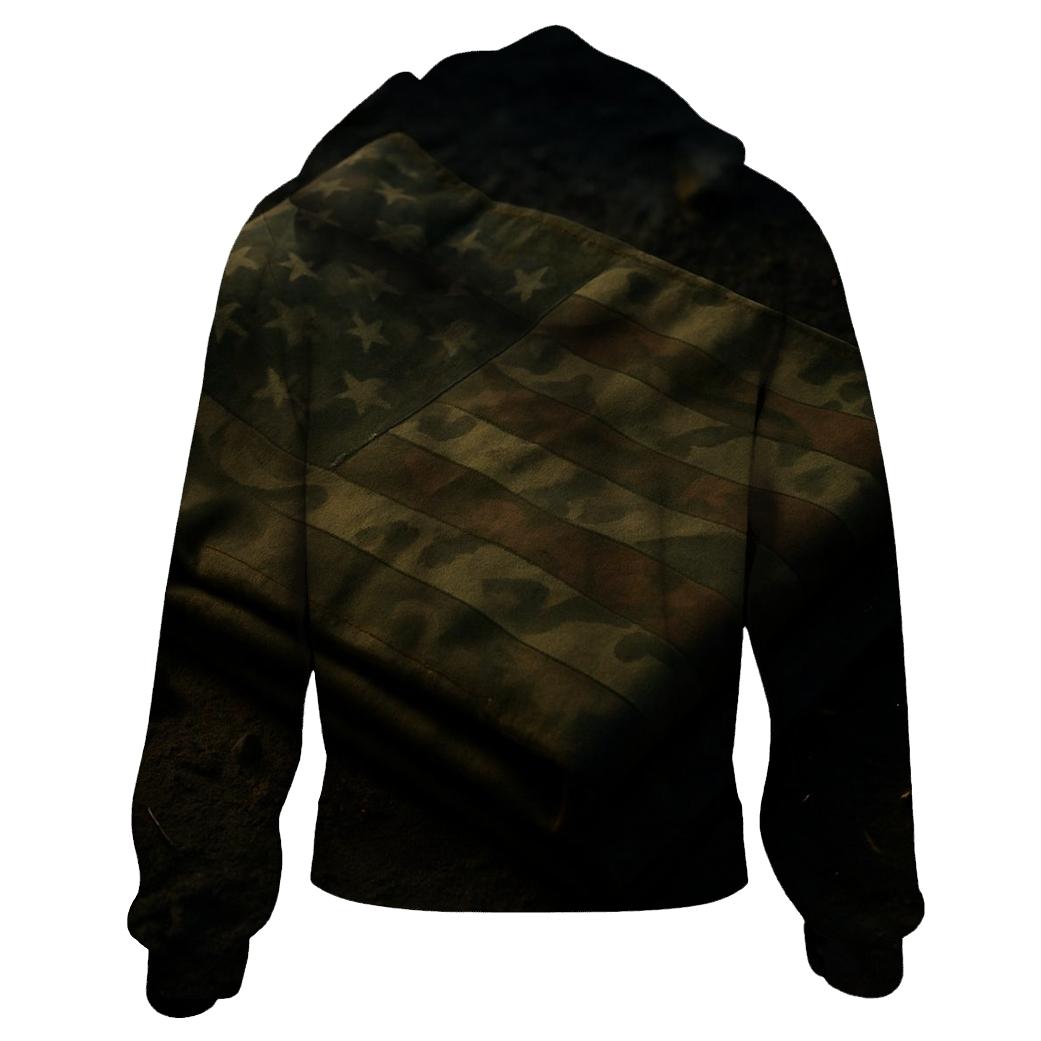 Camouflage Freedom hoodie trends