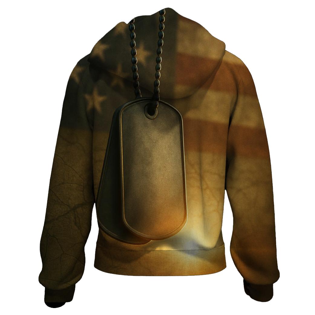 Dog Tags At Sunrise hoodie trends