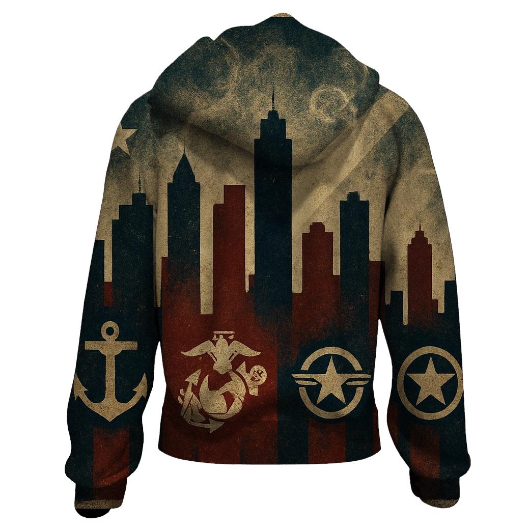 Valor Skyline Emblem custom hoodies