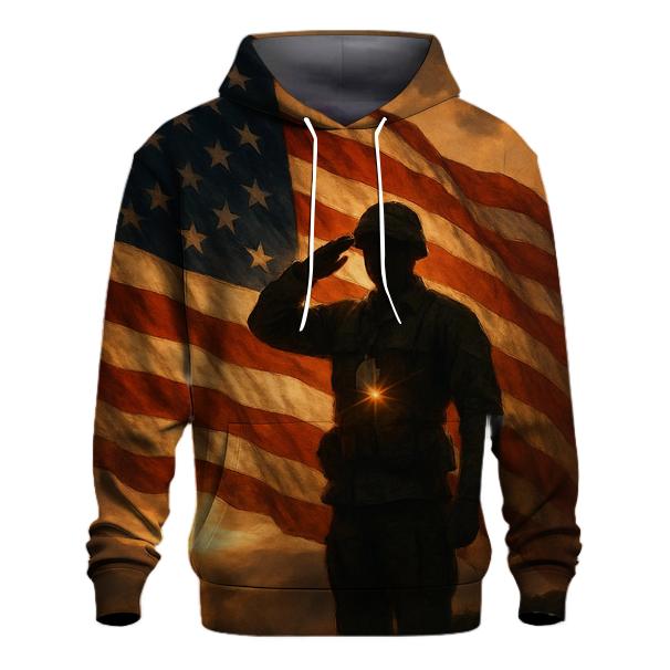 Dawn Sentinel Flag premium hoodies