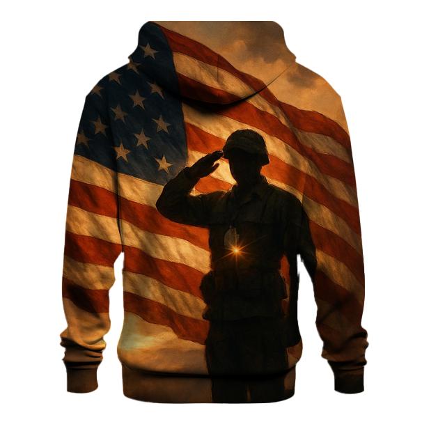 Dawn Sentinel Flag premium hoodies