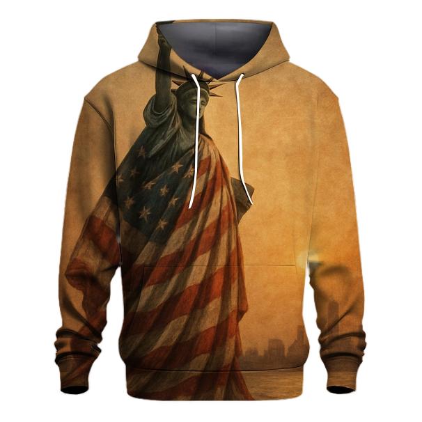 Liberty Echo embroidered hoodies