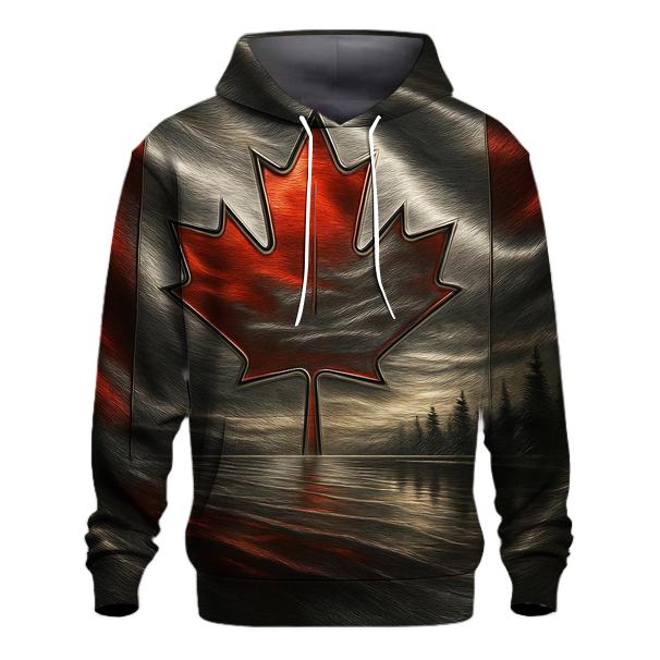 Canada Maple Weave graphic hoodies