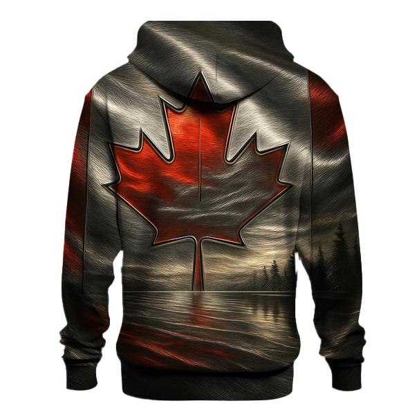Canada Maple Weave graphic hoodies