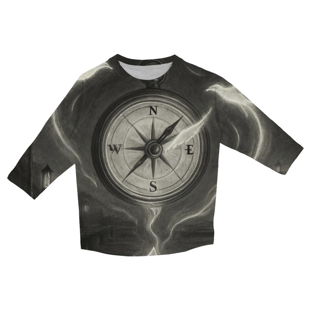 Spectral Harbor Compass stylish quarter sleeve tops