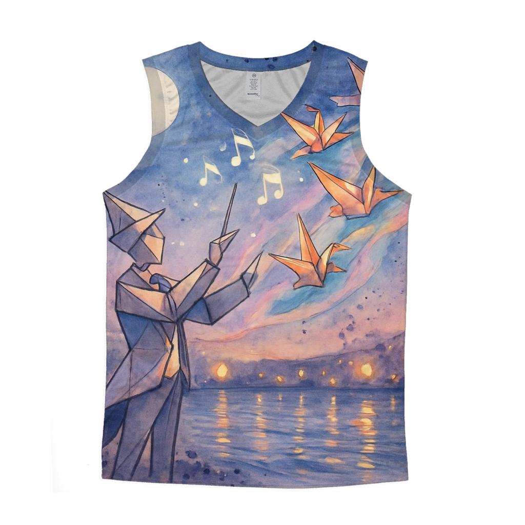 Paper Crane Conductor stylish racerback tanks