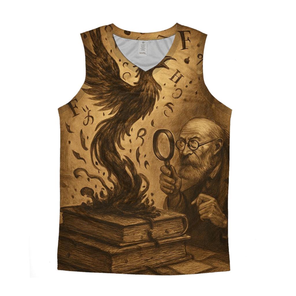 Inkspill Phoenix Archivist cotton sleeveless tops