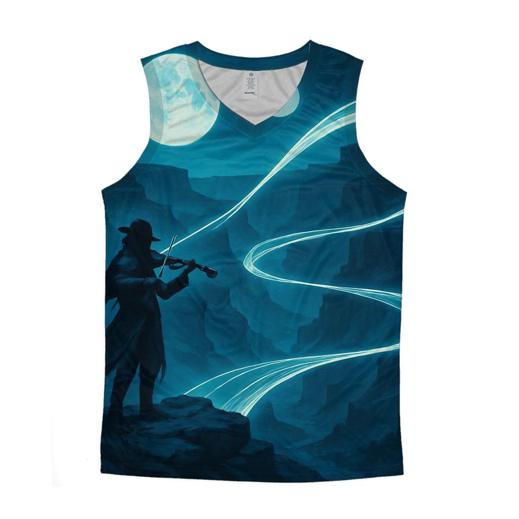 Echo Canyon Violinist sports performance tank tops