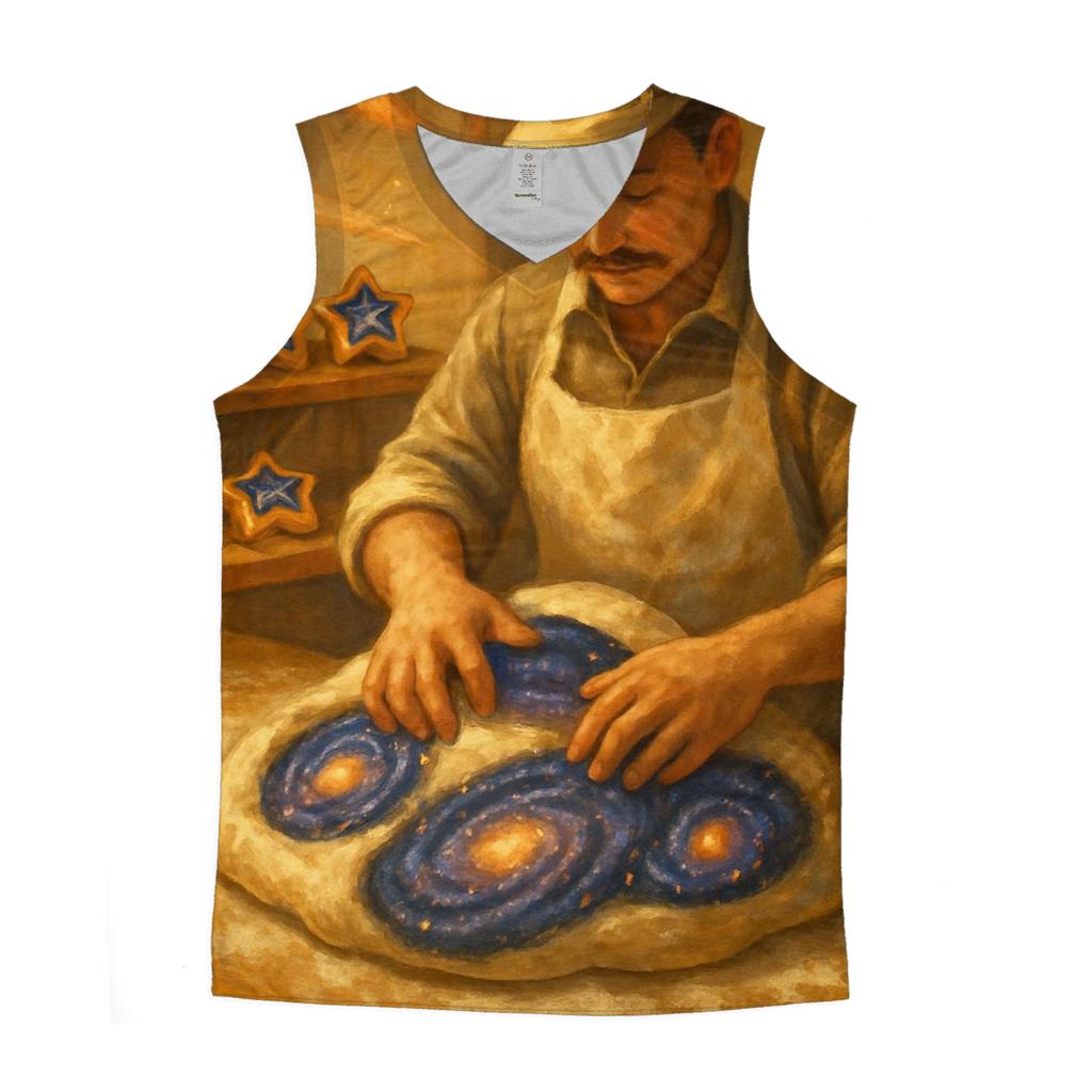 Pocket Universe Baker personalized athletic tanks