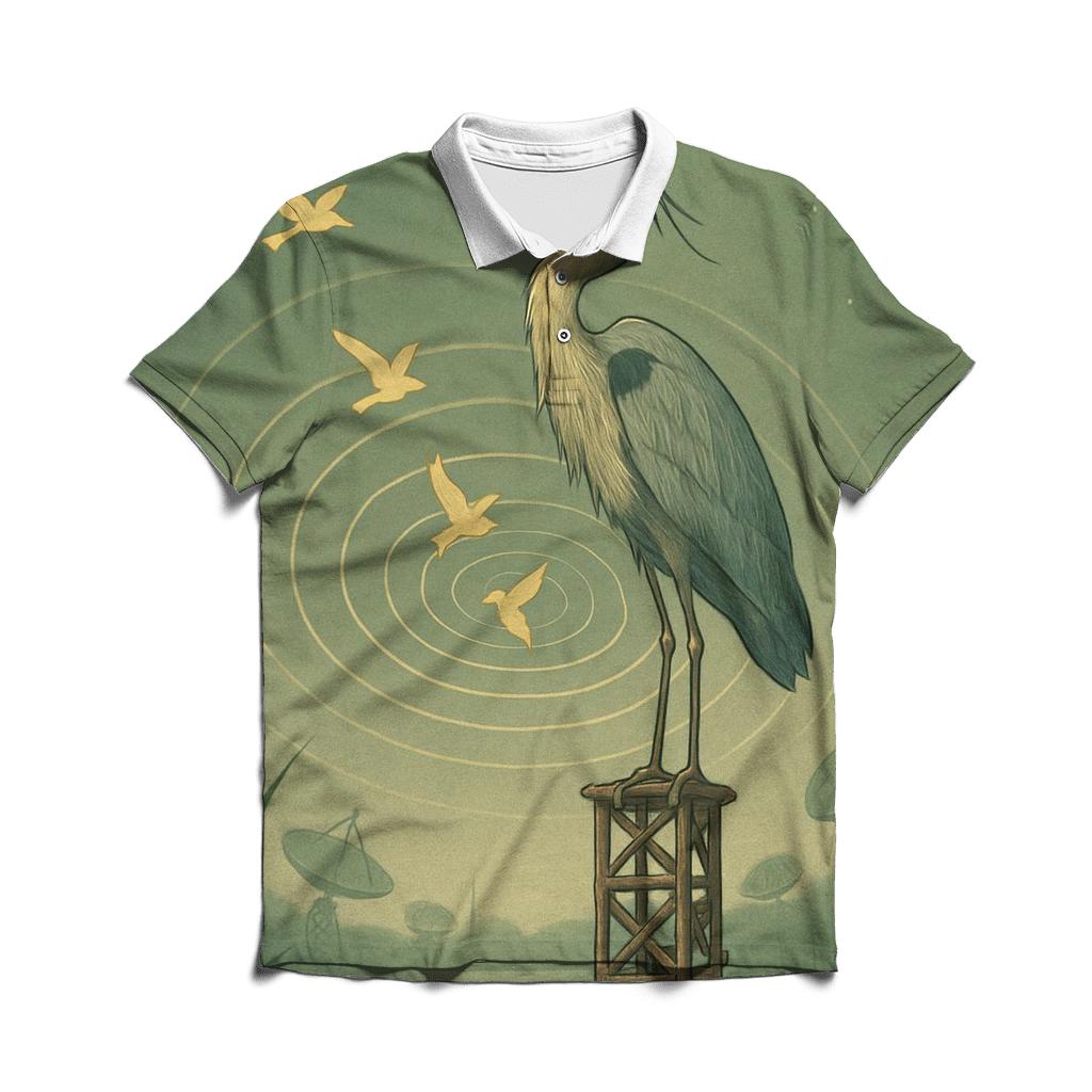 Halcyon Signal Heron classic pique polos