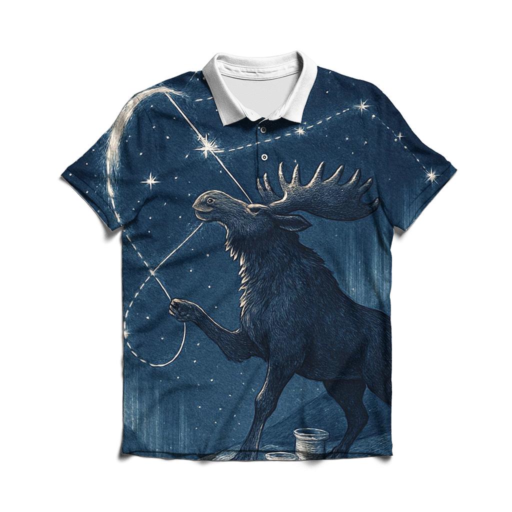 Polaris Sewing Moose classic pique polos