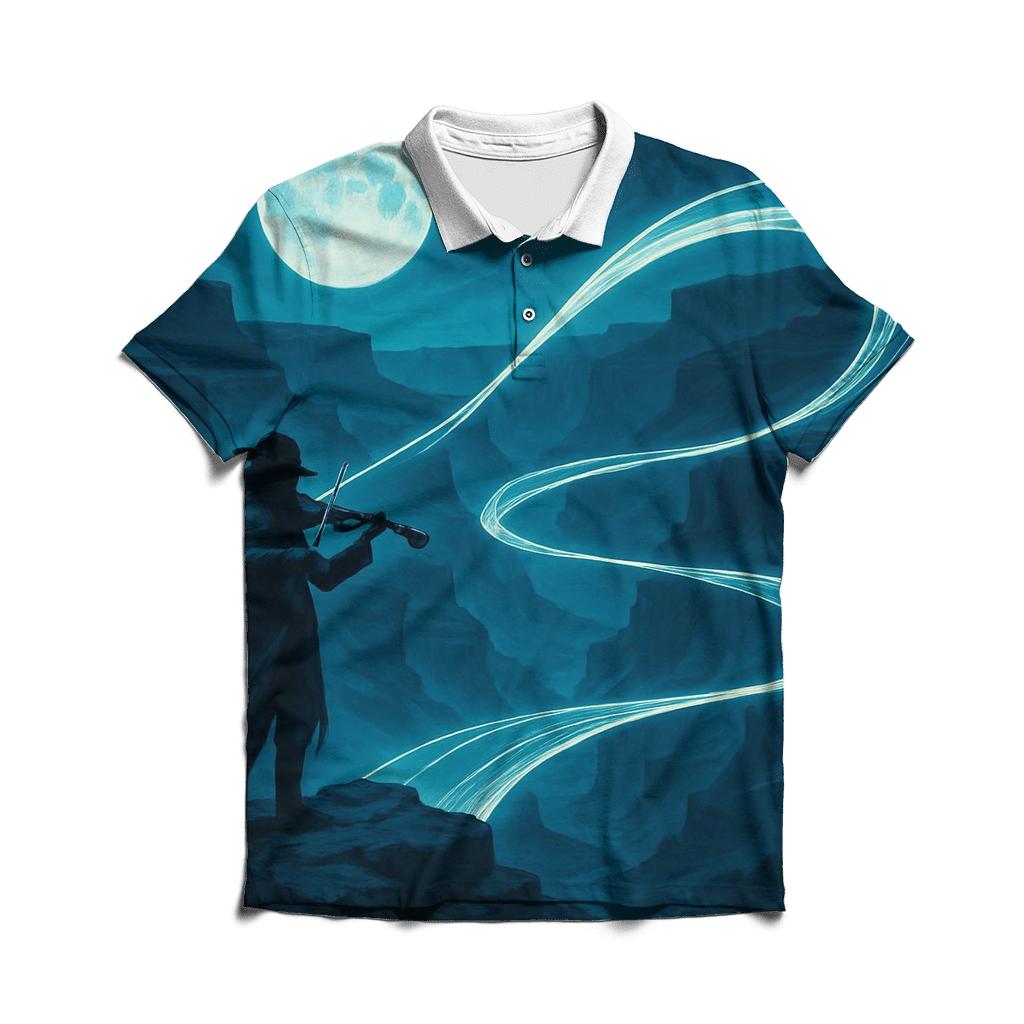 Echo Canyon Violinist premium cotton polo shirts
