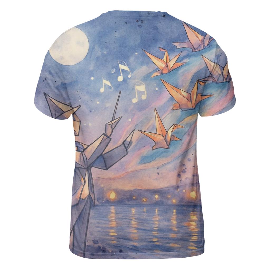 Paper Crane Conductor personalized full print shirts