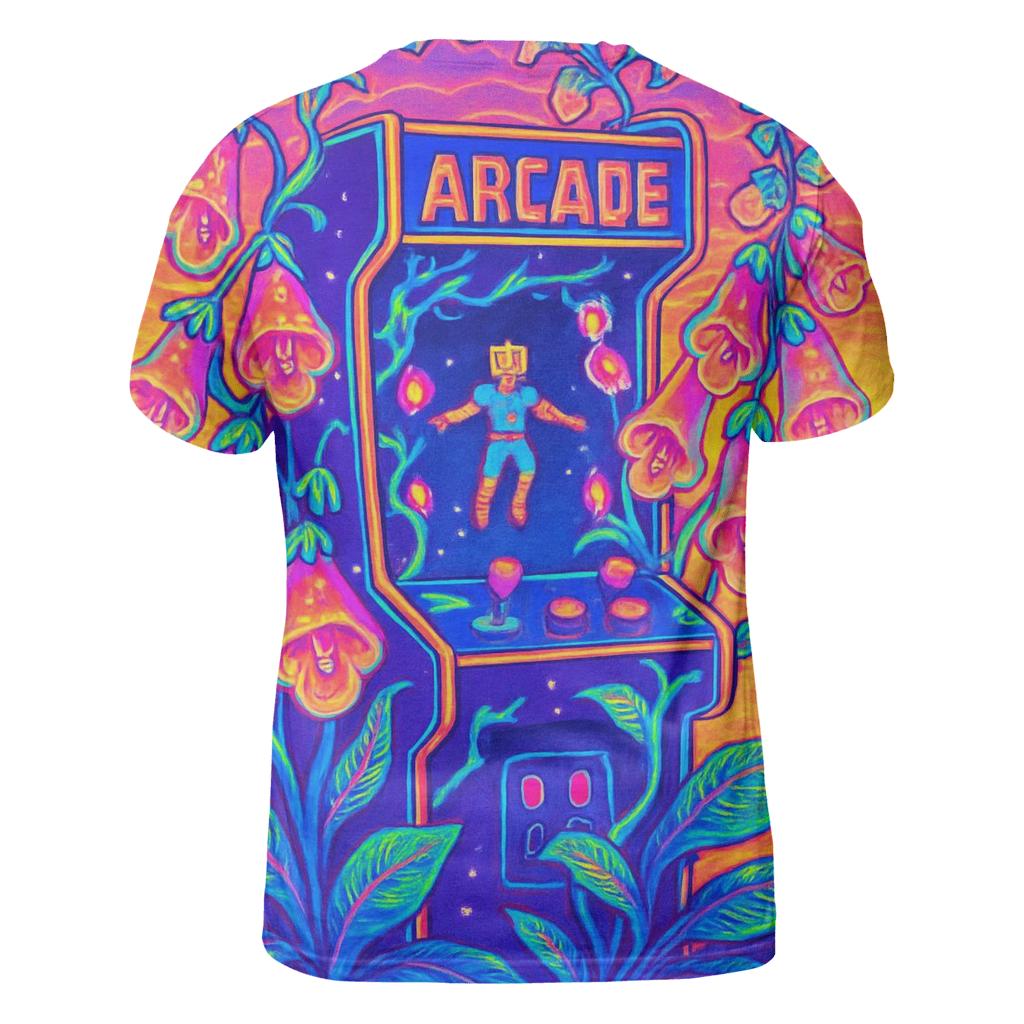 Mirage Arcade Foxglove unique graphic print tees