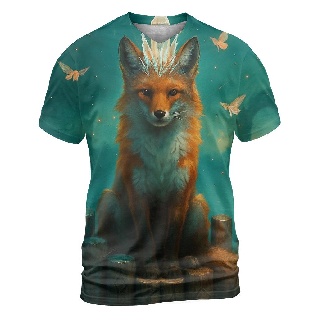 Quartz Crown Fox designer pattern shirts