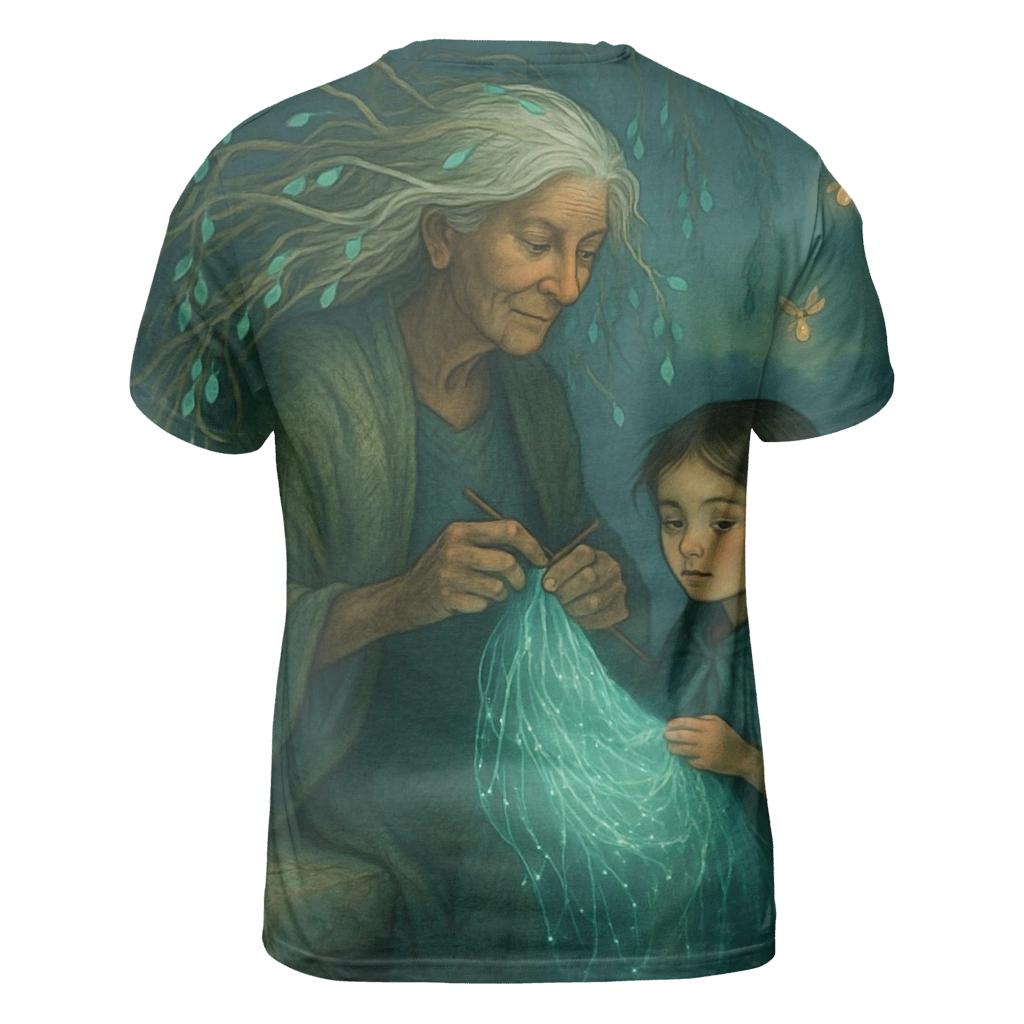 Willow Circuit Matron vibrant all-over design tees