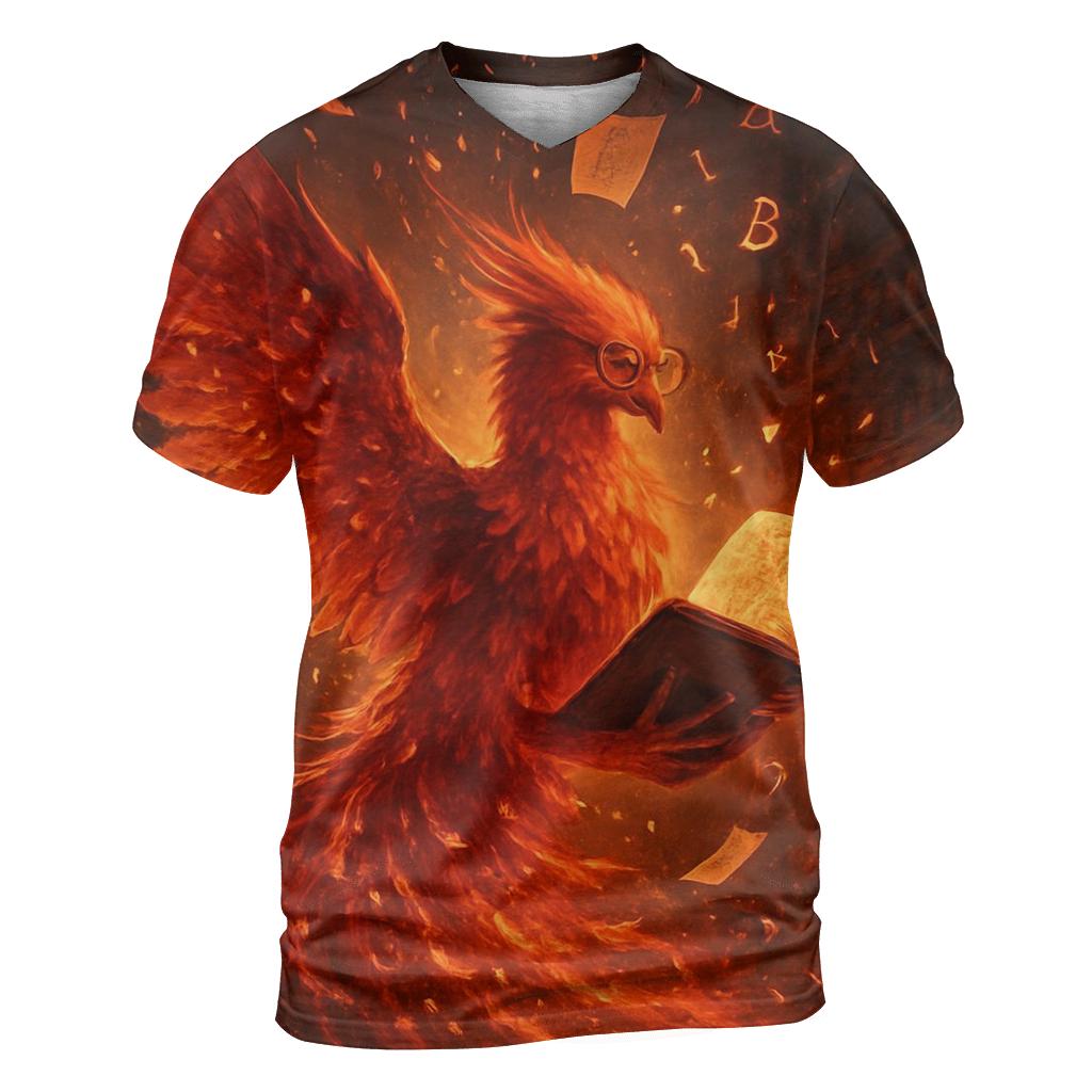 Phoenix Embers Librarian custom all-over print shirts