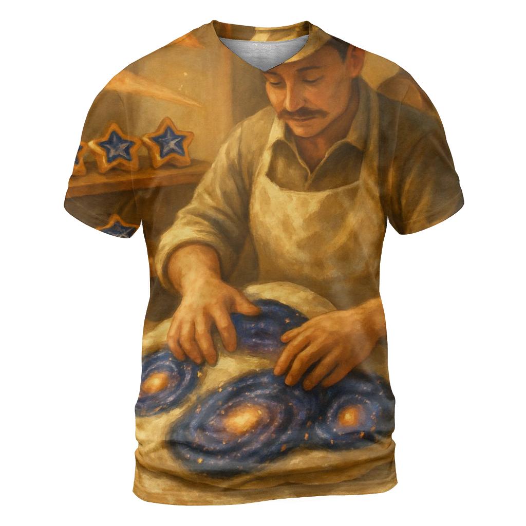 Pocket Universe Baker designer pattern shirts