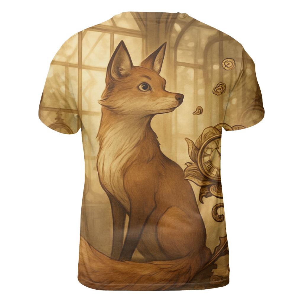Clockwork Rose Fox designer pattern shirts