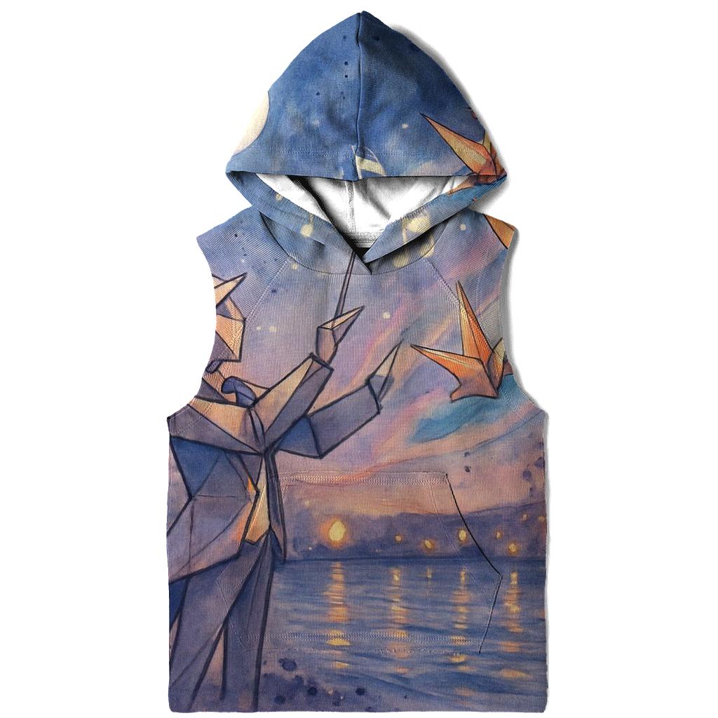 Paper Crane Conductor graphic hoodies