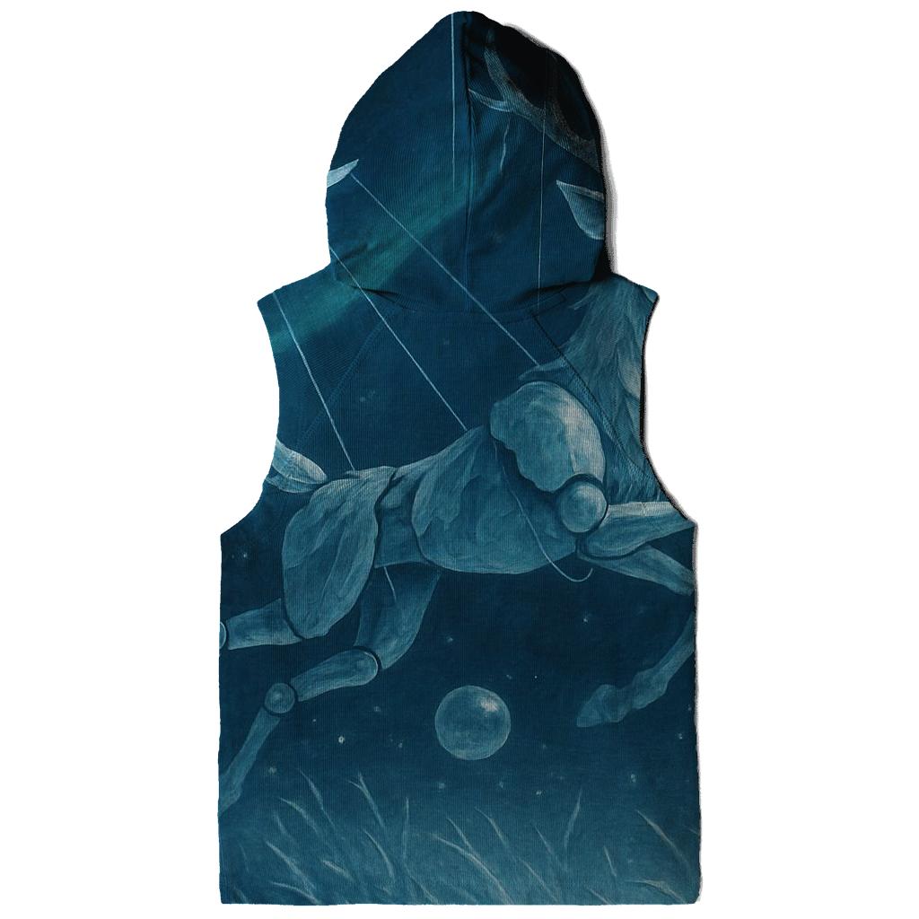 Frostbound Marionette Stag graphic hoodies