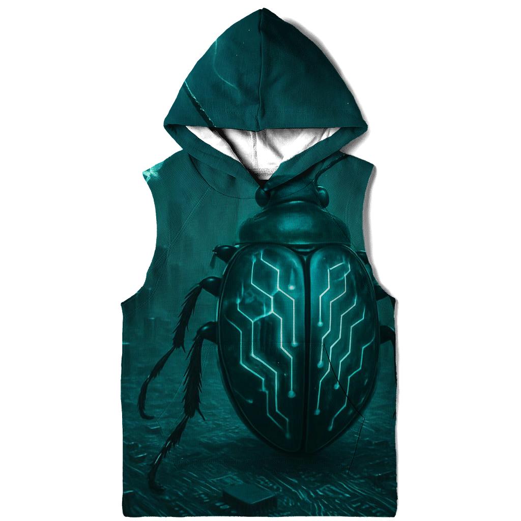 Circuitboard Monarch Beetle premium hoodies