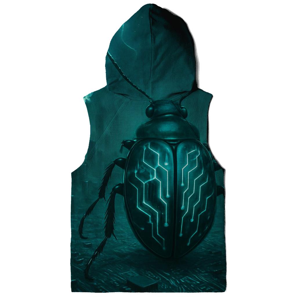 Circuitboard Monarch Beetle premium hoodies