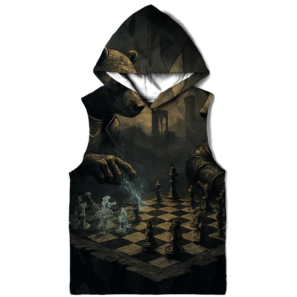 Mirrored Chessbear Duel hoodies fashion